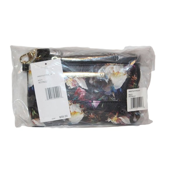 NEW Betsey Johnson XOTalli Double Zip Around Wristlet Wallet Pouch Bag - Picture 13 of 14